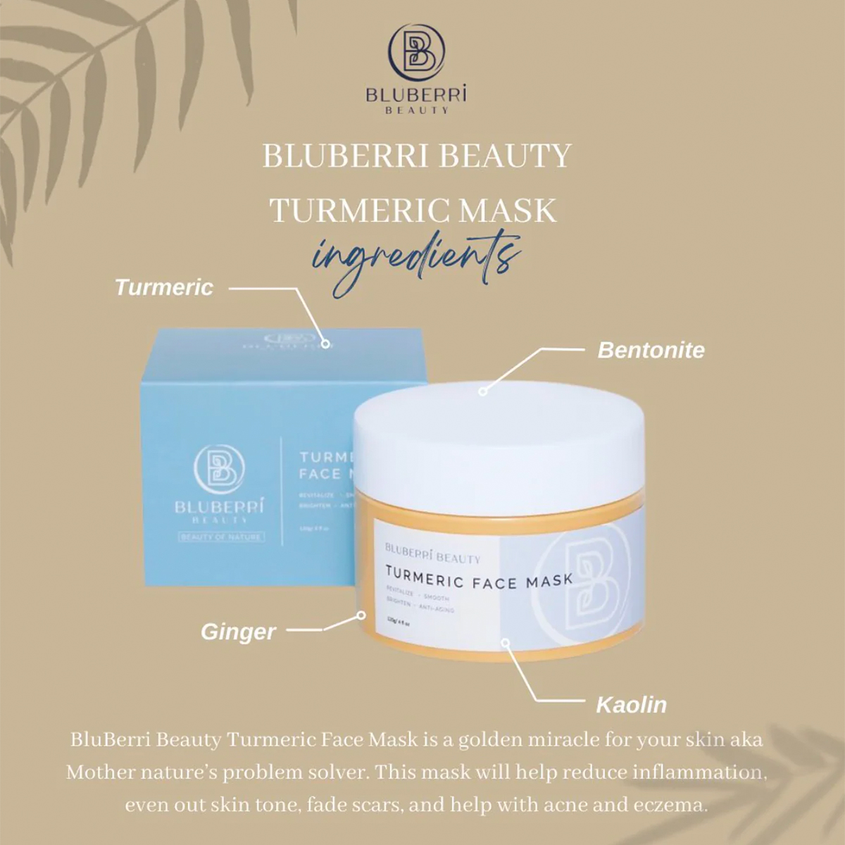 Turmeric Clay Face Mask - Image 4